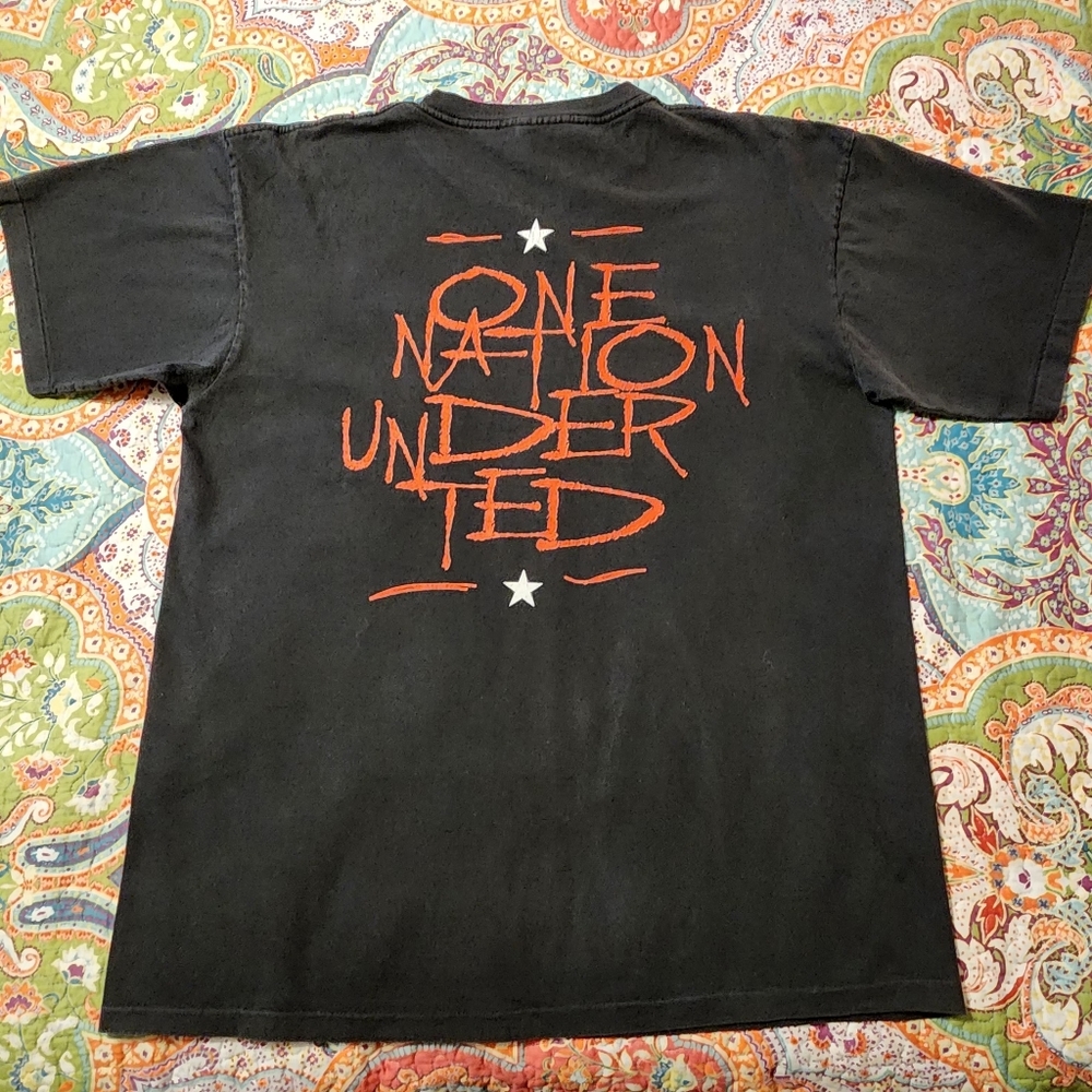 Vintage Winterland Productions Ted Nugent All Over Print | Early 90s Tee| Sz XL - Picture 6 of 14